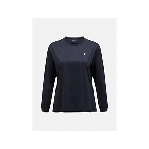 Tričko PEAK PERFORMANCE Trail Longsleeve Women, černé Tričko PEAK PERFORMANCE Trail Longsleeve Women, černé
