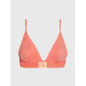 Dámský vrchní plavkový díl bikin KW0KW01974 SM9 korálová - Calvin Klein