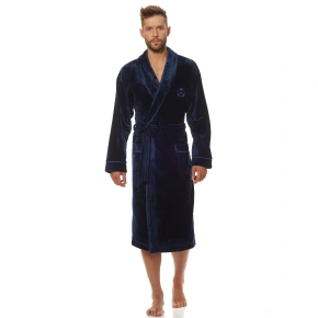 Pánský župan 2111 Luca tm. modrá - L&L