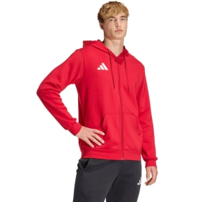 Pánská mikina adidas Entrada 26 FZ Hoody červená KF5944 pánské