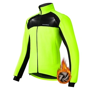 Pánská bunda Rockbros YPW055 černá-fluorescenční 3XL Pánská bunda Rockbros YPW055 černá-fluorescenční 3XL