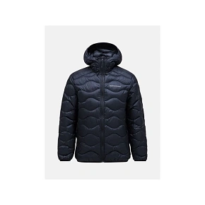 Pánská péřová bunda PEAK PERFORMANCE Helium Down Hood Jacket Men, černá – XS Pánská péřová bunda PEAK PERFORMANCE Helium Down Hood Jacket Men, černá – XS