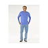 Pánské tričko RIP CURL Fade Out Icon L/S Tee, modré