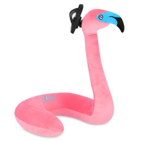 Turistická opěrka hlavy s držákem na smartphone flamingo SERPENTE - Spokey Turistická opěrka hlavy s držákem na smartphone flamingo SERPENTE - Spokey
