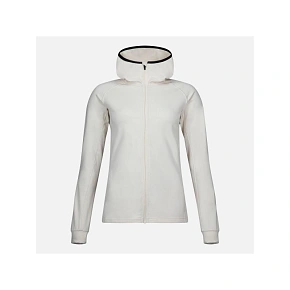 Dámská mikina ROSSIGNOL W Mid Layer Thin Fz, bílá