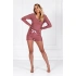 Dámské pyžama Chloe růžové - Momenti Per Me