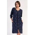 Dámské domácí šaty Kolibřík modré - Vienetta