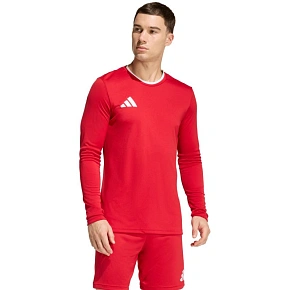 Pánské tričko adidas Entrada 26 s dlouhým rukávem červené KF5847 pánské