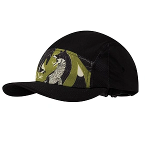 Buff 5 Panel Go Cap 13804499930_L/XL 13804499930 Černá Jedna velikost