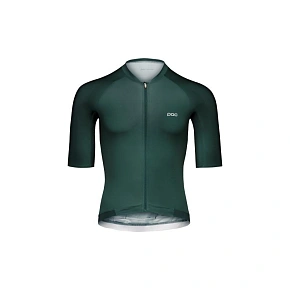 Cyklistické tričko POC M's Pristine Jersey, zelené, pánské