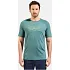 Koszulka z krótkim rękawem męska ODLO Ascent PW 130 Run. Bike. Hike. T-Shirt Crew Neck s/s niebieska pánské