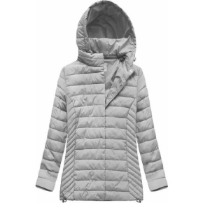 Dámská prošívaná bunda s kapucí W260BIG