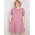 Dámské šaty SK 6639.02X starorůžové - FPrice