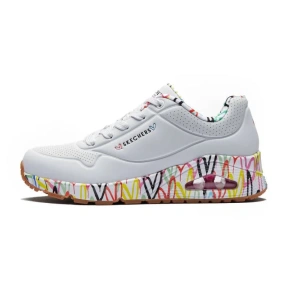 Skechers X Jgoldcrown Uno Loving Love W 155506-WHT dámské boty