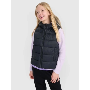 Dívčí rukávy bez rukávů se syntetickou výplní 4F 4FJWSS25TVJAF166-20S Dívčí rukávy bez rukávů se syntetickou výplní 4F 4FJWSS25TVJAF166-20S
