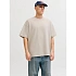 Jack&Jones pánské tričko JJEBARRON TEE SS O-NECK NOOS 12298906 MOONBEAM