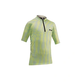 Cyklistické tričko NORTHWAVE Force Evo Junior Jersey, zelené