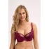 Dámská podprsenka Jovana 1313 Bordó - Gaia