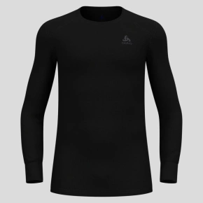 Pánské tričko Odlo BL TOP crew neck l/s ACTIVE WARM ECO velikost L Black