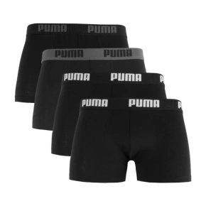 Pánské boxerky Puma Basic 4pak černé 938198 01