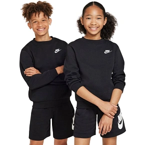 Dětská mikina Nike Sportswear Club Fleece černá FD3006 010