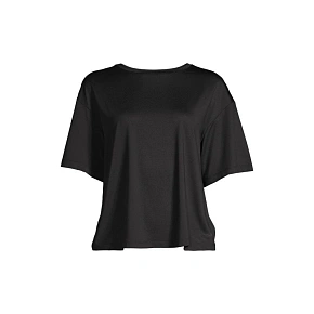 Dámské tričko CASALL Laser Mesh Tee, černé Dámské tričko CASALL Laser Mesh Tee, černé