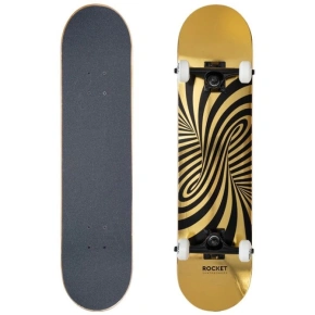 Rocket Twisted Foli Gold 7,5" skateboard RKT-COM-1555