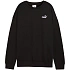 Dámská mikina Puma ESS Small No. 1 Logo Relaxed Crew, černá, 633268 01