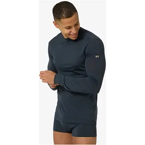 Longsleeve męski SUPER.NATURAL M SIERRA140 LS granatowy Longsleeve męski SUPER.NATURAL M SIERRA140 LS granatowy