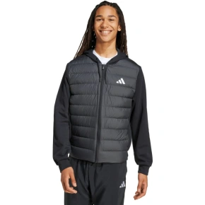 Pánská péřová bunda adidas Essentials Climawarm Hybrid Hooded Jacket black KA5251 pánská