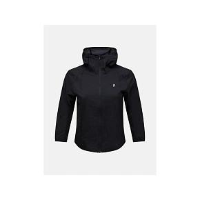 Dámská bunda PEAK PERFORMANCE W Discover Wind Jacket, černá Dámská bunda PEAK PERFORMANCE W Discover Wind Jacket, černá