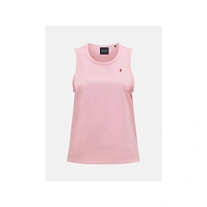 Dámské tričko PEAK PERFORMANCE W Light Tank Top, růžová barva Dámské tričko PEAK PERFORMANCE W Light Tank Top, růžová barva