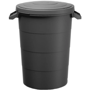 ZAHRADNÍ KOŠ HLADKÝ 80L ČERNÝ RECYKLAČNÍ KEDEN