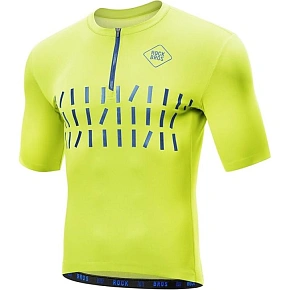 Pánské cyklistické tričko Rockbros, barva fluor, velikost L Pánské cyklistické tričko Rockbros, barva fluor, velikost L