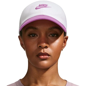 Kšiltovka Nike Club bílo-růžová FB5368 103 Kšiltovka Nike Club bílo-růžová FB5368 103