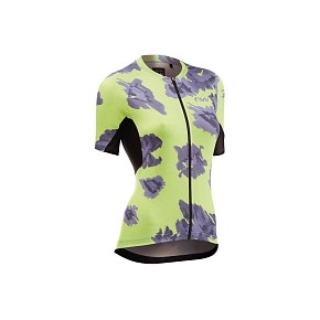 Cyklistické tričko NORTHWAVE Force Evo Woman Jersey, žluté