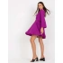 Tmavě fialové minišaty 119818.19 - FPrice