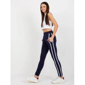 Dámské tepláky LO DR LK 238.22X Tmavě modrá s bílou - FPrice