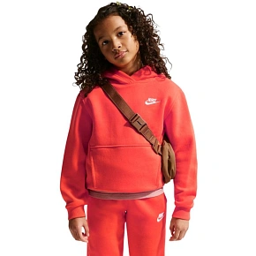 Dětská mikina Nike Sportswear Club Fleece oranžová FD3000 842 Dětská mikina Nike Sportswear Club Fleece oranžová FD3000 842