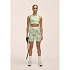 Dámské legíny Casall High Waist Bike Shorts, zelené