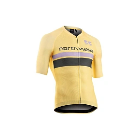Cyklistické tričko NORTHWAVE Blade Air 2 Jersey Short Sleeve, žluté