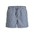 Jack&Jones pánské plavky JWHARUBA SWIM PRINTS SHORTS 12206537 NAVY BLAZER STRIPES