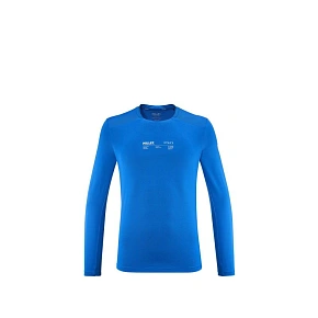 Pánské tričko MILLET Intense Ts Ls M, modré' Pánské tričko MILLET Intense Ts Ls M, modré'