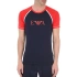 Pánské tričko 111811 0P529 00135 modročervená - Emporio Armani