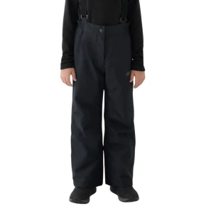 Chlapecké lyžařské kalhoty 4F FNK M0949 tmavě černé 4FJWAW25TFTRM0949 20S Chlapecké lyžařské kalhoty 4F FNK M0949 tmavě černé 4FJWAW25TFTRM0949 20S