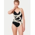 Dámské jednodílné plavky Summer Allure OP 01 černé - Triumph
