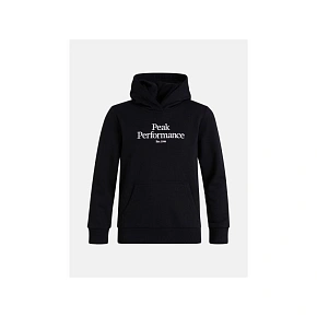 Mikina Peak Performance Jr Original Hood, černá