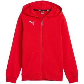 Dětská mikina Puma teamGoal Casuals Hooded red 658596 01