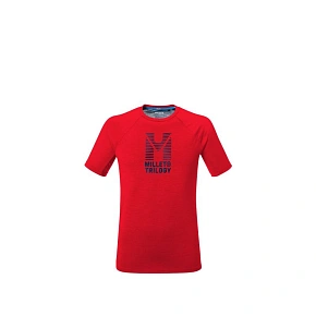 Pánské tričko MILLET Trilogy Icon Ts Ss M červené Pánské tričko MILLET Trilogy Icon Ts Ss M červené