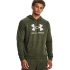 Under Armour pánská mikina Rival Fleece Logo HD olivová 1379758 390 L